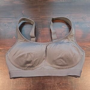 All in Motion Gray Sports Bra with Molded Cups